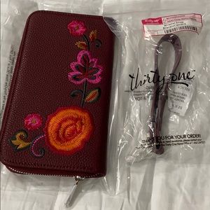 Wallet & wristlet set